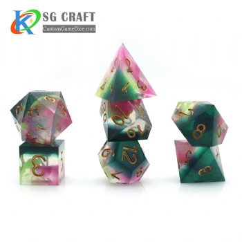 SGS-16 Hand Made Sharp Edge dice