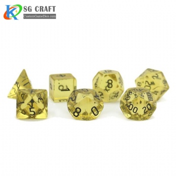 Citrine Dice