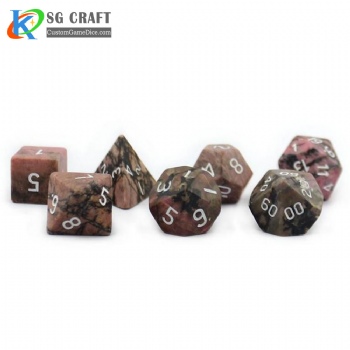 Natural stone Dice