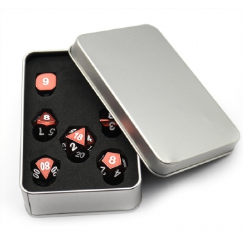 SILVER DICE BOX