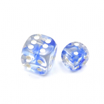 NEBULA BLUE D6 DICE