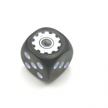 GRAY CUSTOM D6 DICE