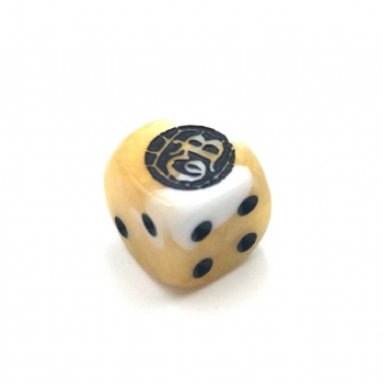 CUSTOM MARBLE D6 DICE