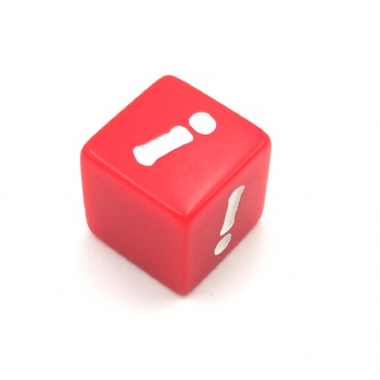 CUSTOM RED D6 DICE