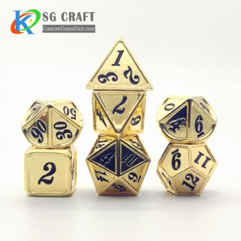 SGMXD-Recessed Numbers (1) dice set