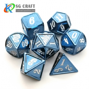 Polyhedral Metal Gaming Dice Dnd Dice