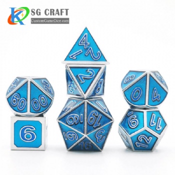 SGMXD-3D Number Style (5) dice set