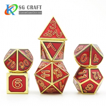 SGMXD-3D Number Style (13) dice set