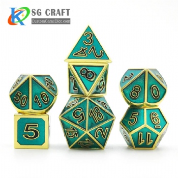 SGMXD-3D Number Style (15) dice set