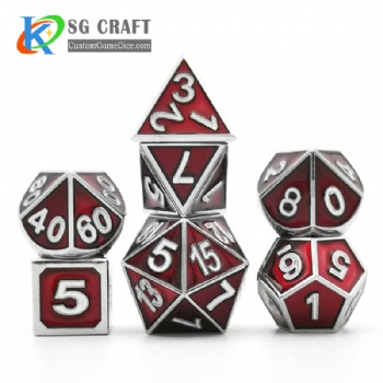 SGMXD-3D Number Style (16) dice set