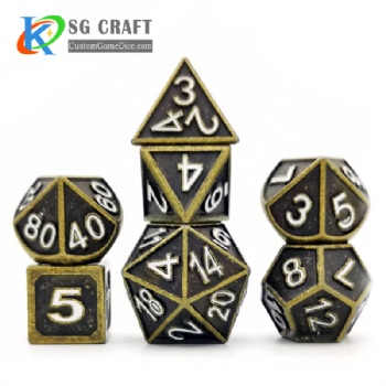 SGMXD-3D Number Style (22) dice set
