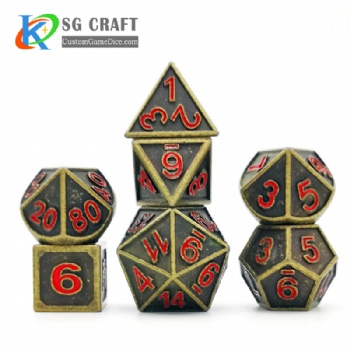 SGMXD-3D Number Style (24) dice set
