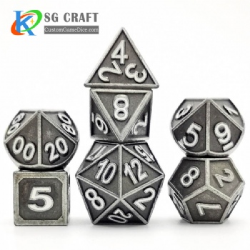 SGMXD-3D Number Style (25) dice set