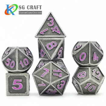 SGMXD-3D Number Style (27) dice set