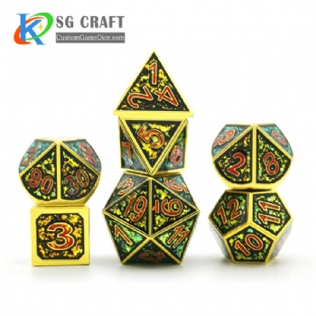 SGMXD-3D Number Style (33) dice set