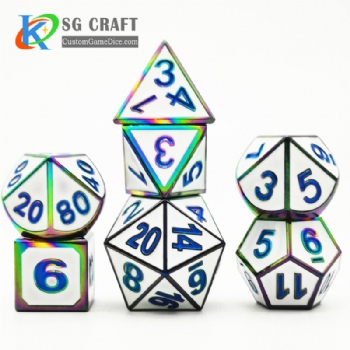 SGMXD-3D Number Style (37) dice set