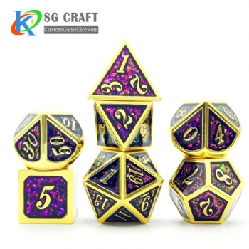 SGMXD-Italic Number (1) dice set