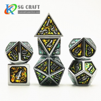 SGMXD-Italic Number (2) dice set