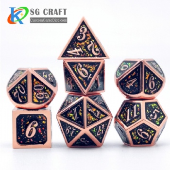 SGMXD-Italic Number (9) dice set