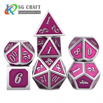 SGMXD-Italic Number (11) dice set