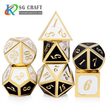 SGMXD-Italic Number (14) dice set