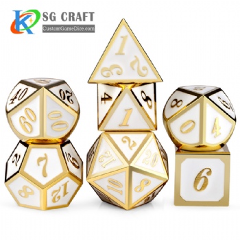 SGMXD-Italic Number (15) dice set