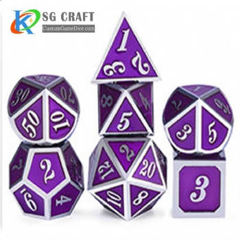 SGMXD-Italic Number (20) dice set