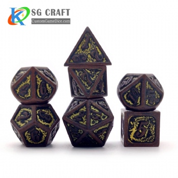 SGMXD-Texture (7) dice set