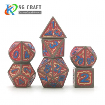 SGMXD-Texture (3) dice set