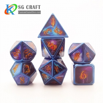 SGMXD-Flashing Lightning (1) dice set