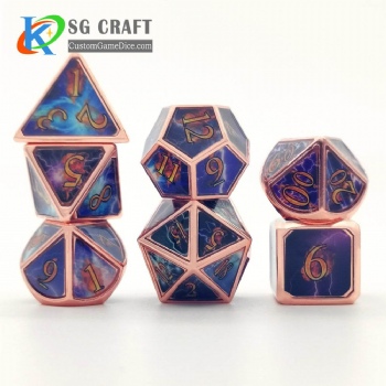 SGMXD-Flashing Lightning (7) dice set