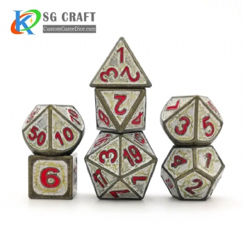 SGMXD-Texture (6) dice set