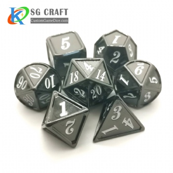 Dice Games Metal Dice Custom leather Dice Cup