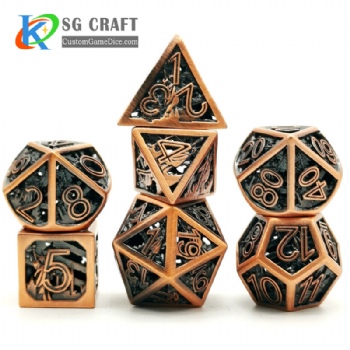 SGMXD-Hollow out Statue of Liberty style (1) dice set