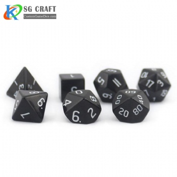 SGSD019 Natural Obsidian Stone Dice