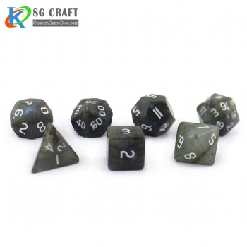 SGSD027 Labradorite Stone Dice