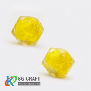 SG-Yellow Translucent Liquid Dice 