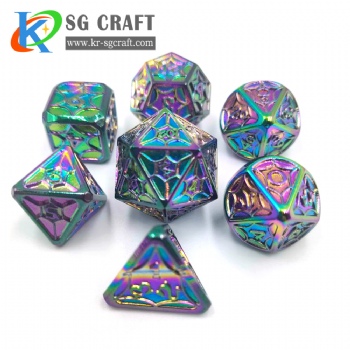 SGHSMN2020 Rainbow Metal Dice