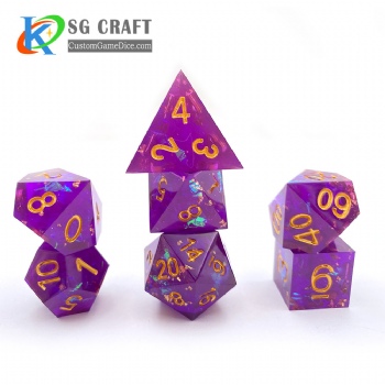 SGS-19 Sharp Edge Dice Set