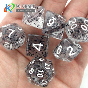 TQ06-4 Glitter Dice Set