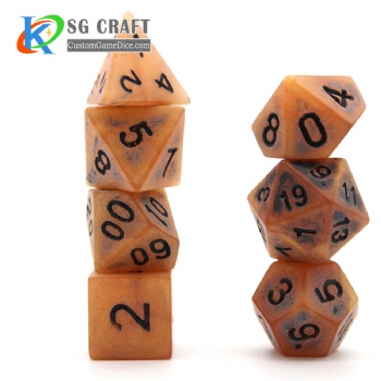 TQ08-3 Ancient Dice Set (Single Color)