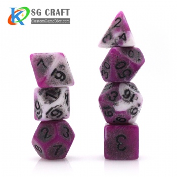 TQ09-3 Ancient Dice Set (2 Colors)